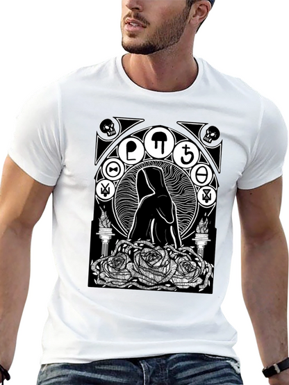 Occult Rose T-Shirt - Gothic Graphic Tee