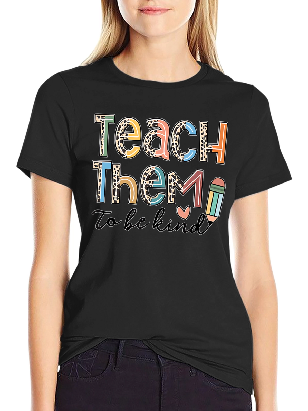 Teach Them to be Kind Graphic Tee