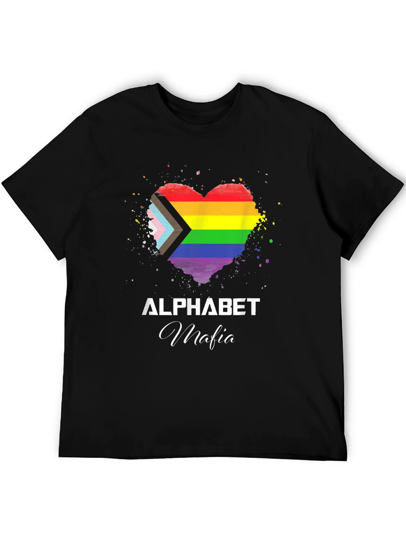 LGBT Pride Alphabet Mafia Graphic T-Shirt