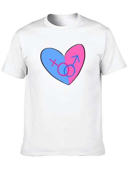 Bisexual Pride Heart T-Shirt