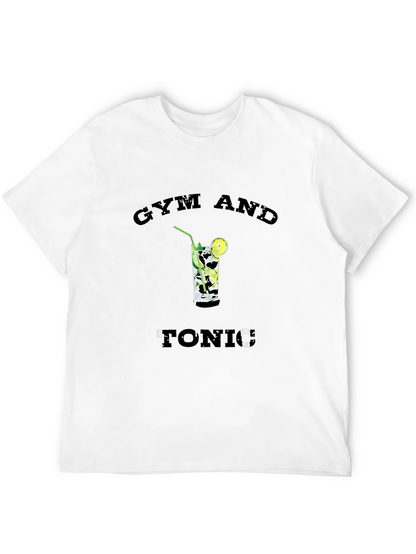 Gym and Tonic Graphic T-Shirt - Black