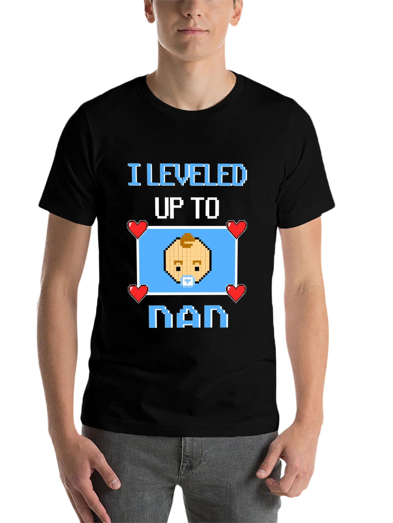 Level Up To Nana T-Shirt - Gamer Grandma Tee