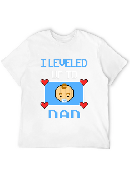Level Up To Nana T-Shirt - Gamer Grandma Tee