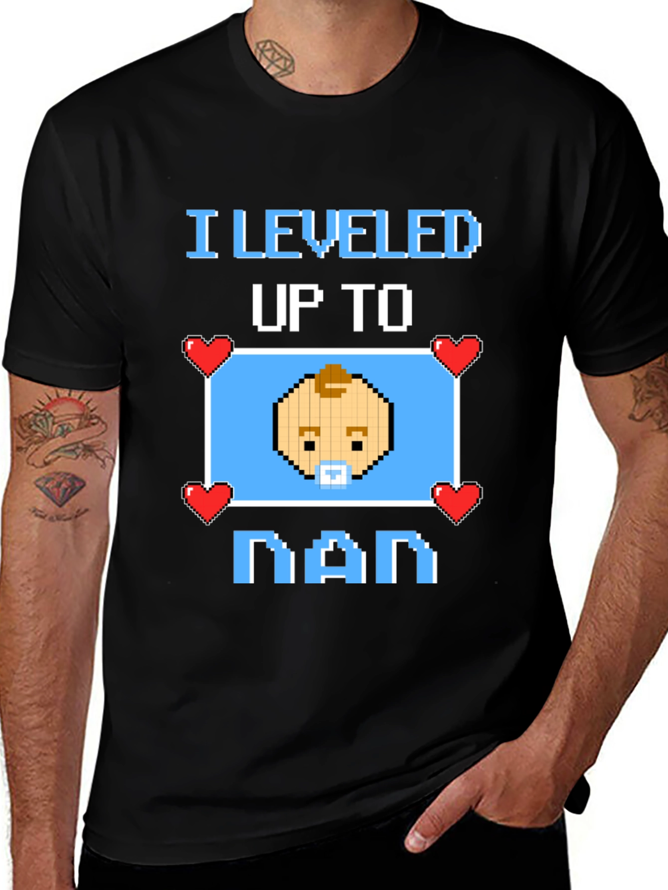 Level Up To Nana T-Shirt - Gamer Grandma Tee