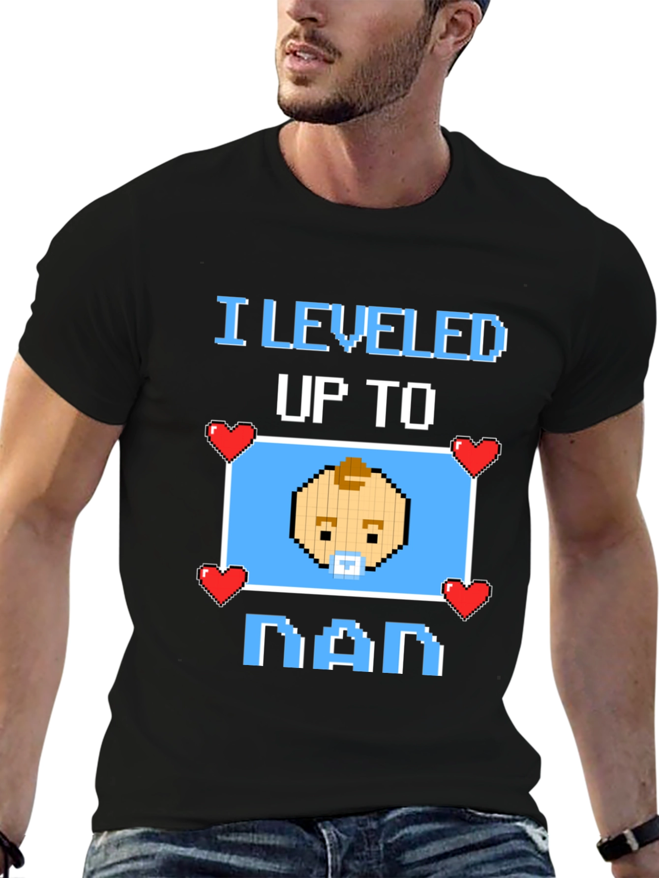 Level Up To Nana T-Shirt - Gamer Grandma Tee