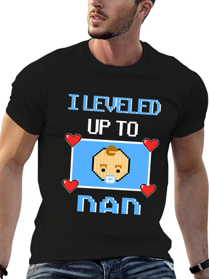 Level Up To Nana T-Shirt - Gamer Grandma Tee