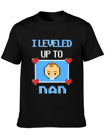 Level Up To Nana T-Shirt - Gamer Grandma Tee