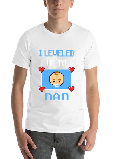 Level Up To Nana T-Shirt - Gamer Grandma Tee