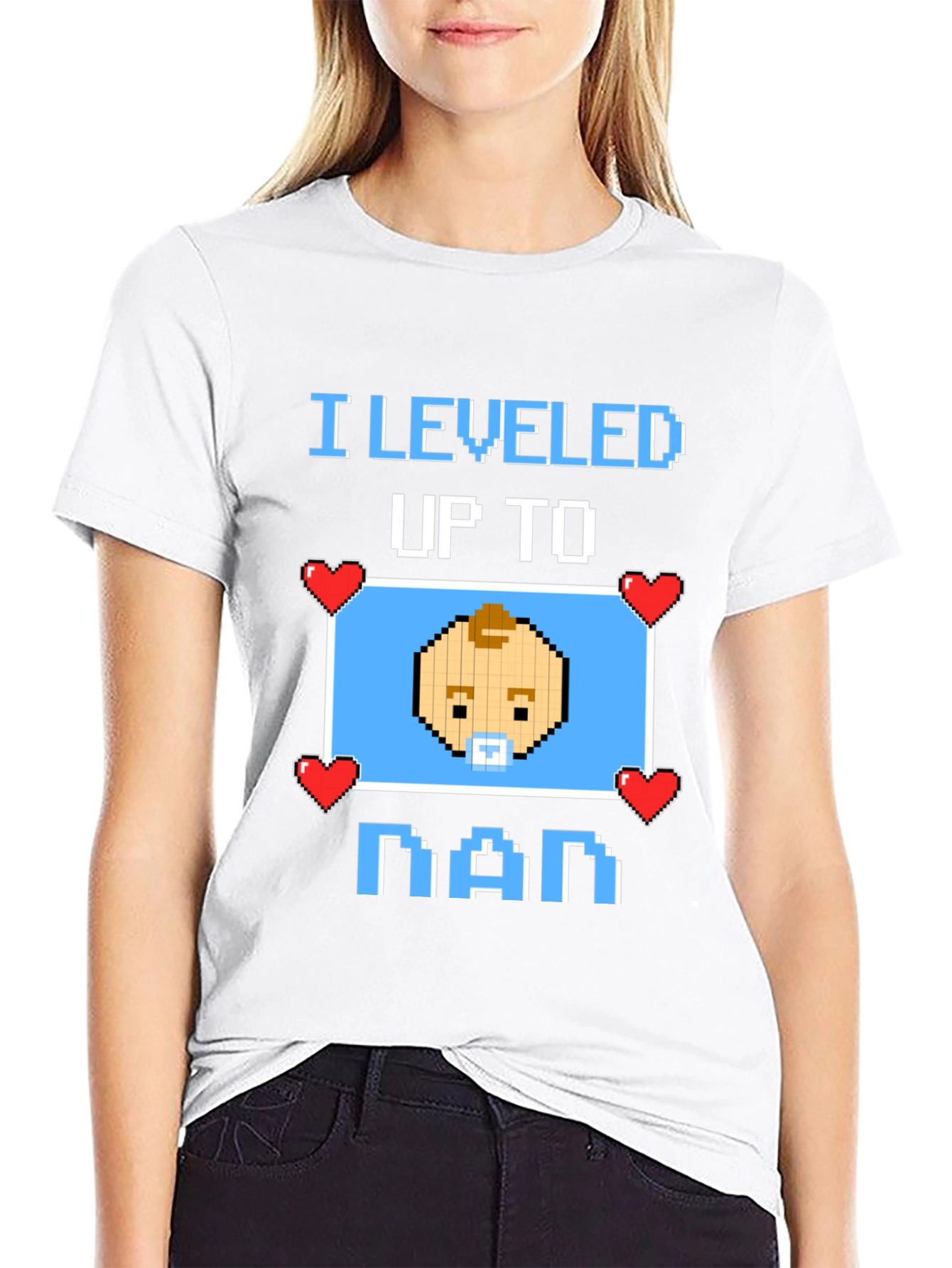 Level Up To Nana T-Shirt - Gamer Grandma Tee