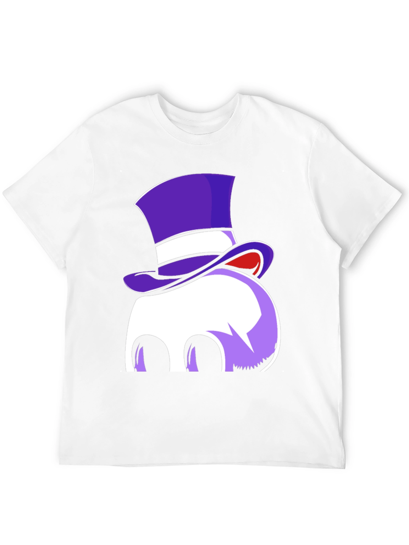 Whimsical Top Hat Ghost Graphic Tee