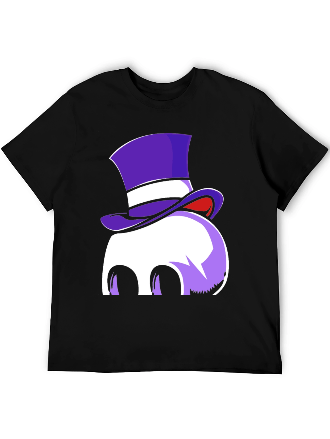 Whimsical Top Hat Ghost Graphic Tee