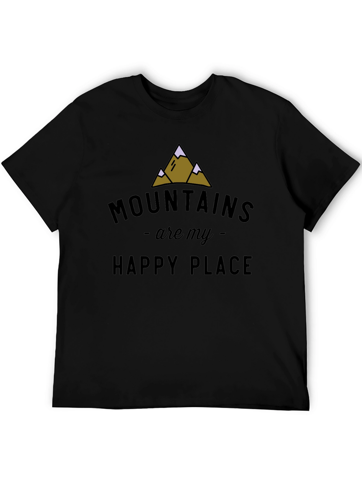 Mountains Are My Happy Place Graphic Tee