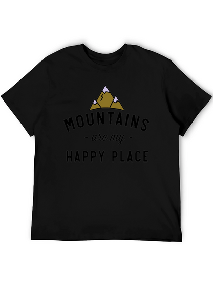 Mountains Are My Happy Place Graphic Tee