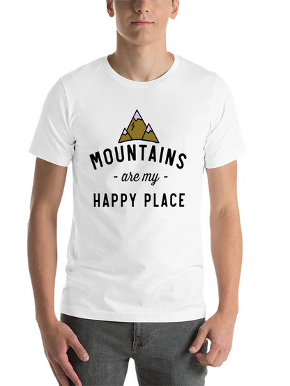 Mountains Are My Happy Place Graphic Tee