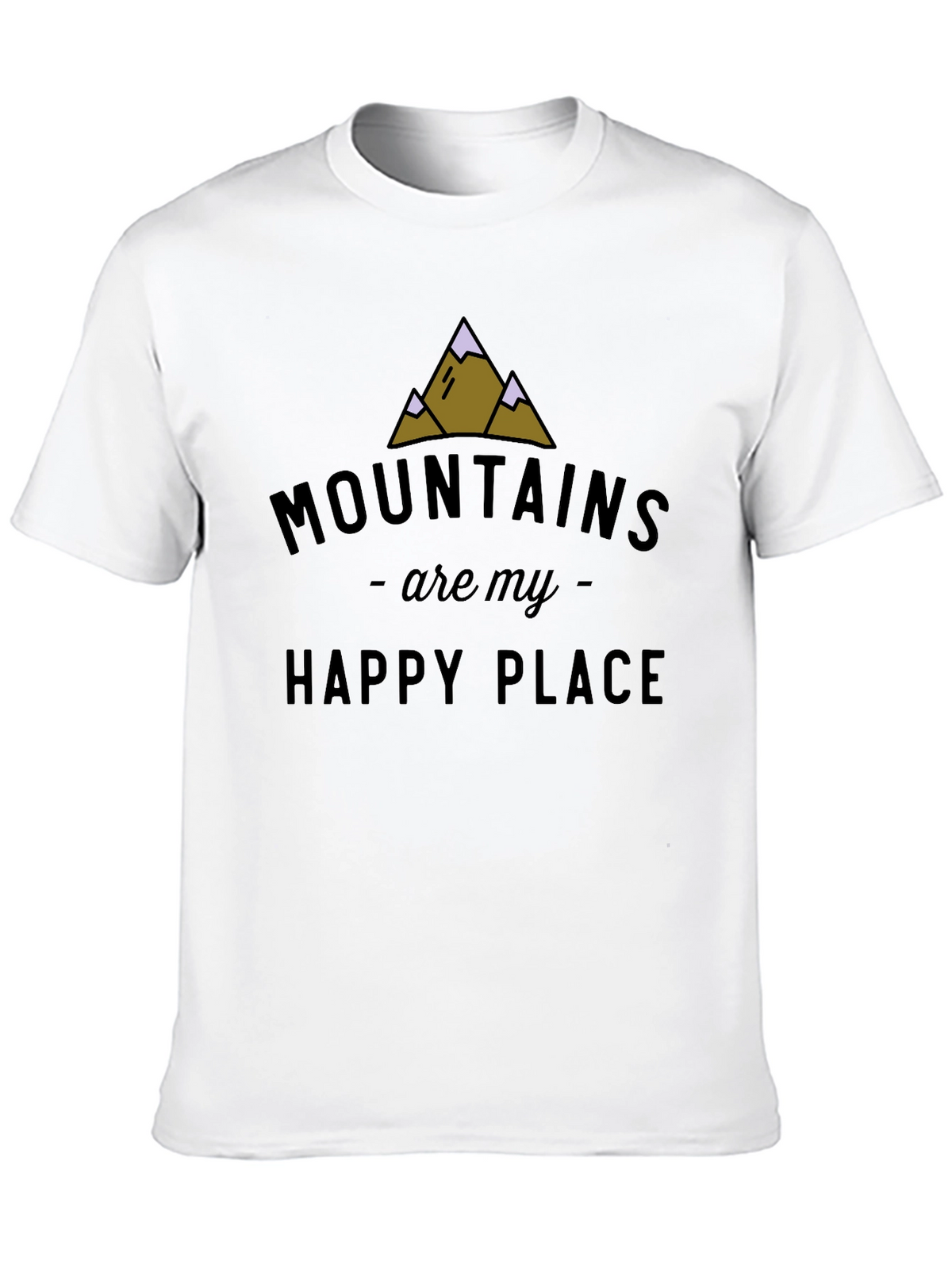 Mountains Are My Happy Place Graphic Tee