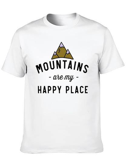 Mountains Are My Happy Place Graphic Tee