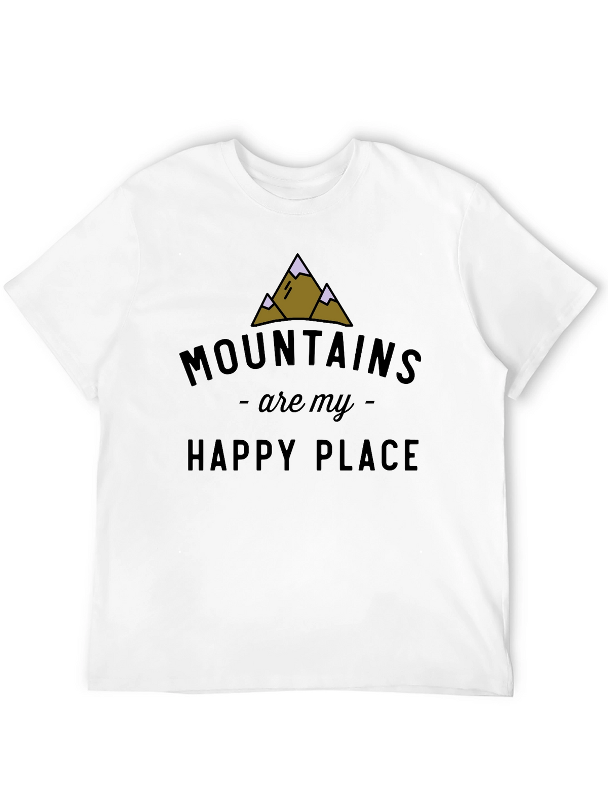 Mountains Are My Happy Place Graphic Tee