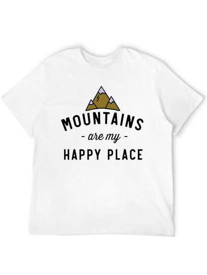 Mountains Are My Happy Place Graphic Tee