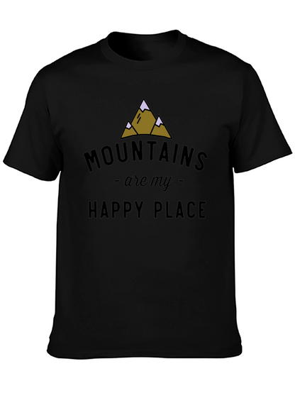 Mountains Are My Happy Place Graphic Tee