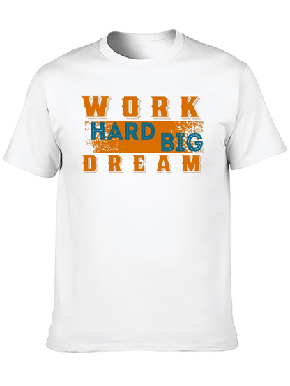Work Hard Dream Big Graphic Tee