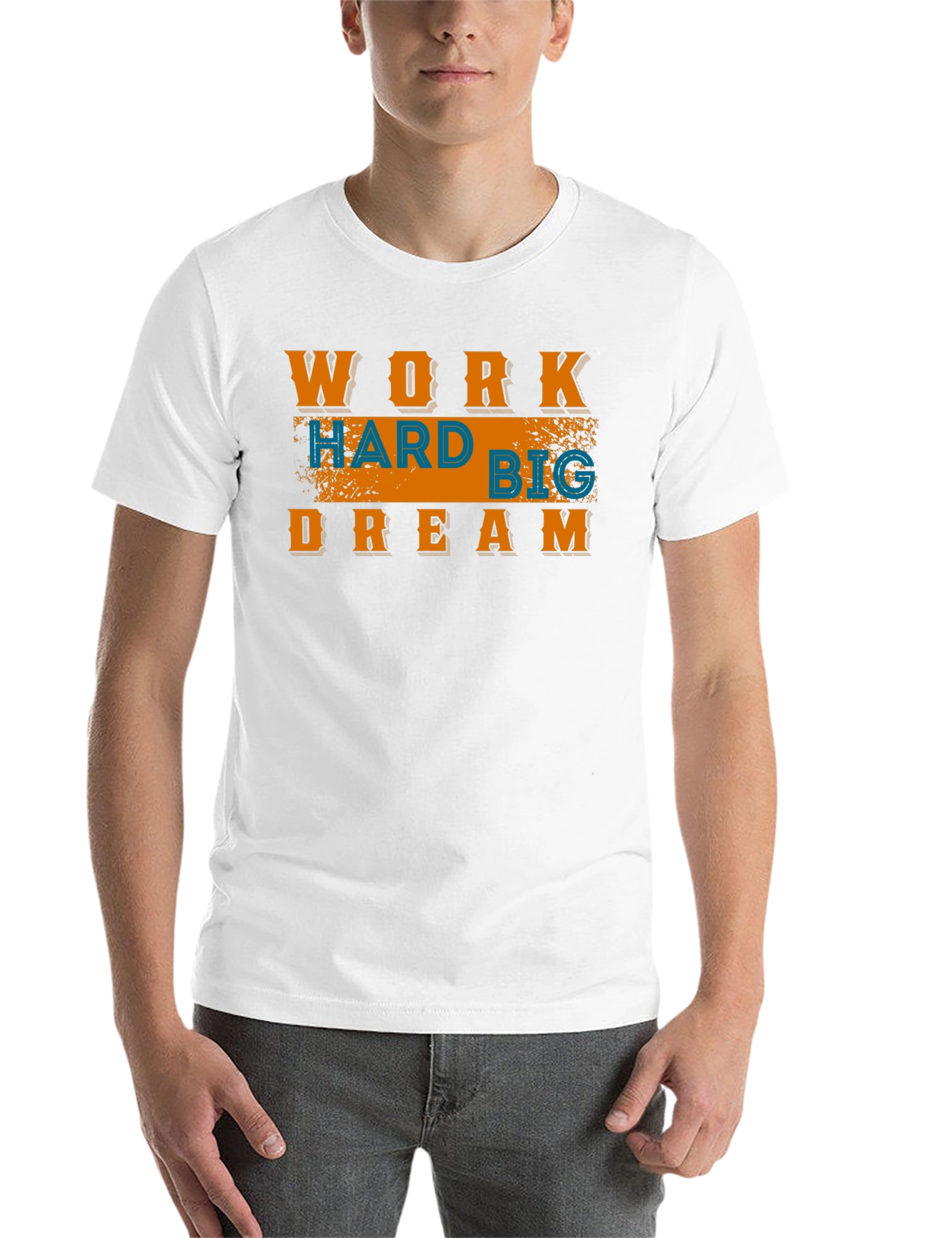 Work Hard Dream Big Graphic Tee