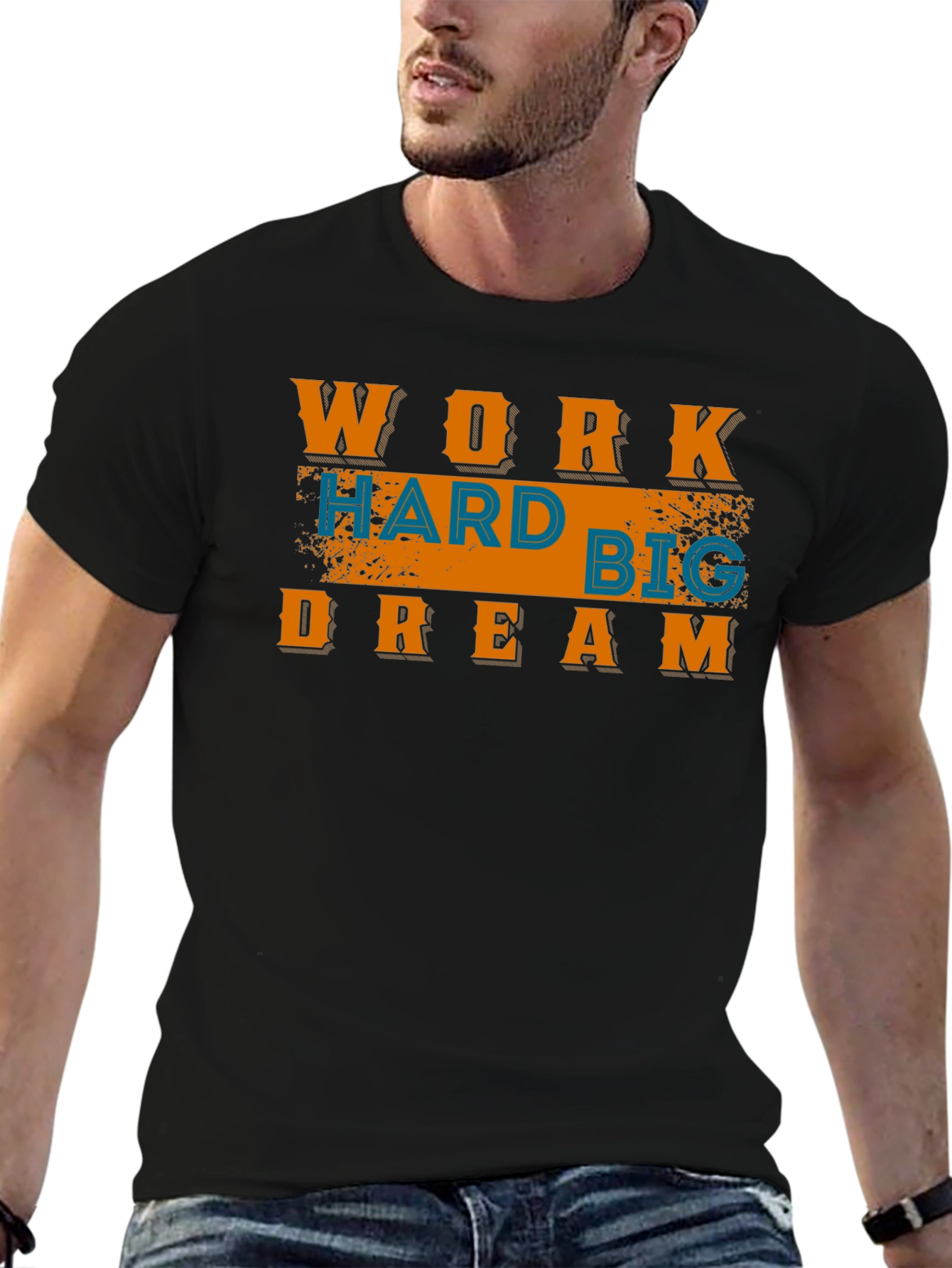 Work Hard Dream Big Graphic Tee