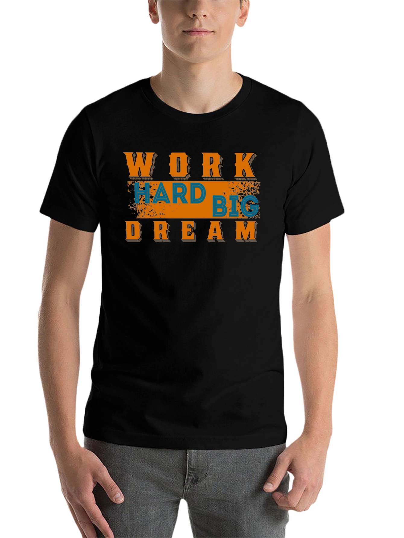 Work Hard Dream Big Graphic Tee