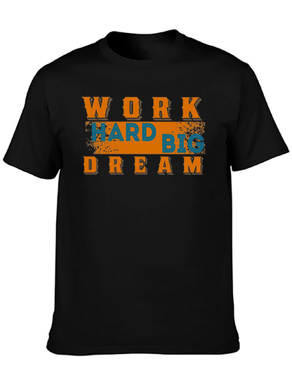 Work Hard Dream Big Graphic Tee