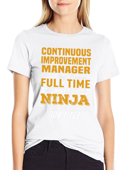 Continuous Improvement Manager T-Shirt