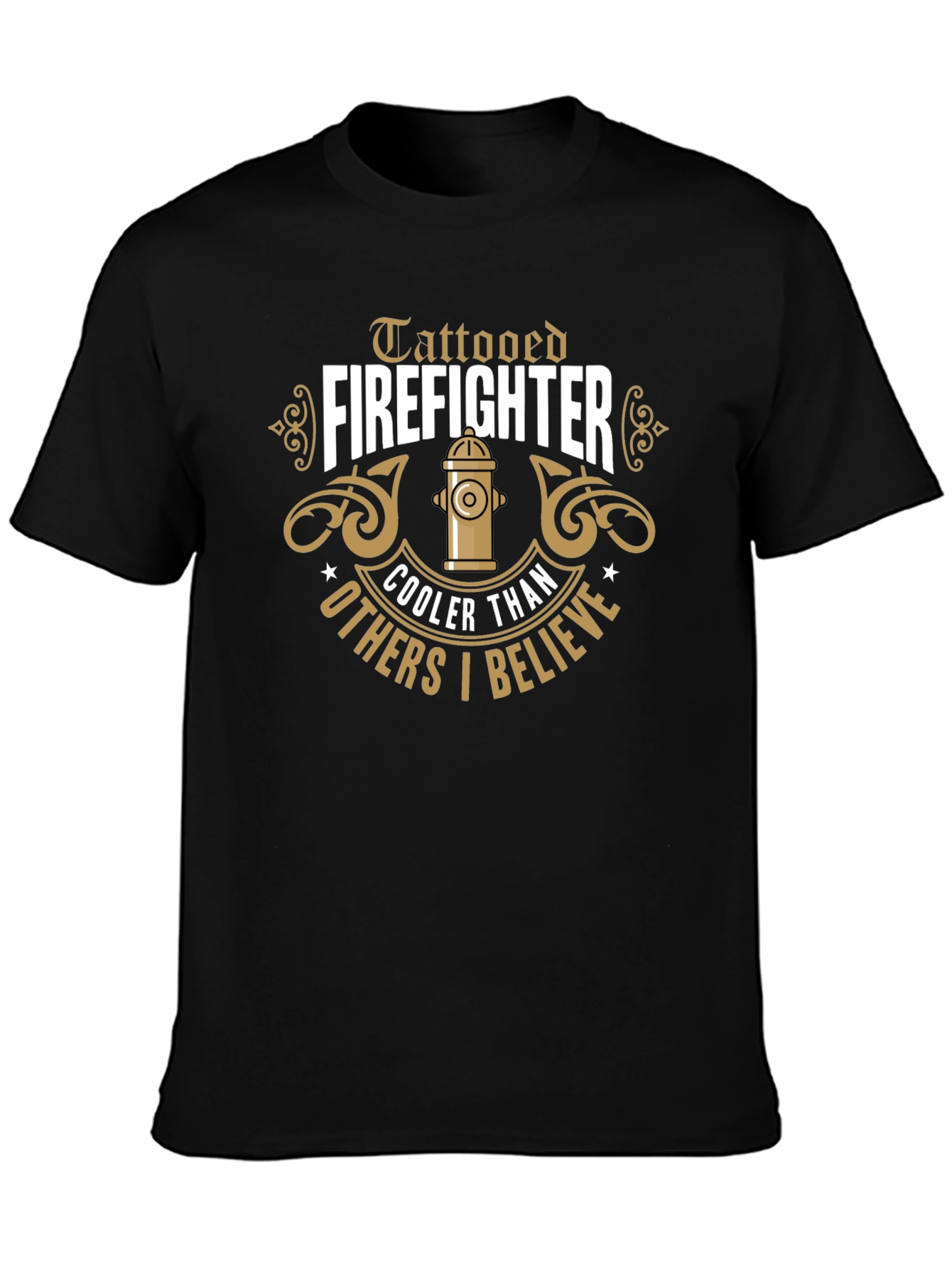 Tattooed Firefighter T-Shirt