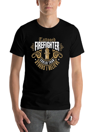 Tattooed Firefighter T-Shirt