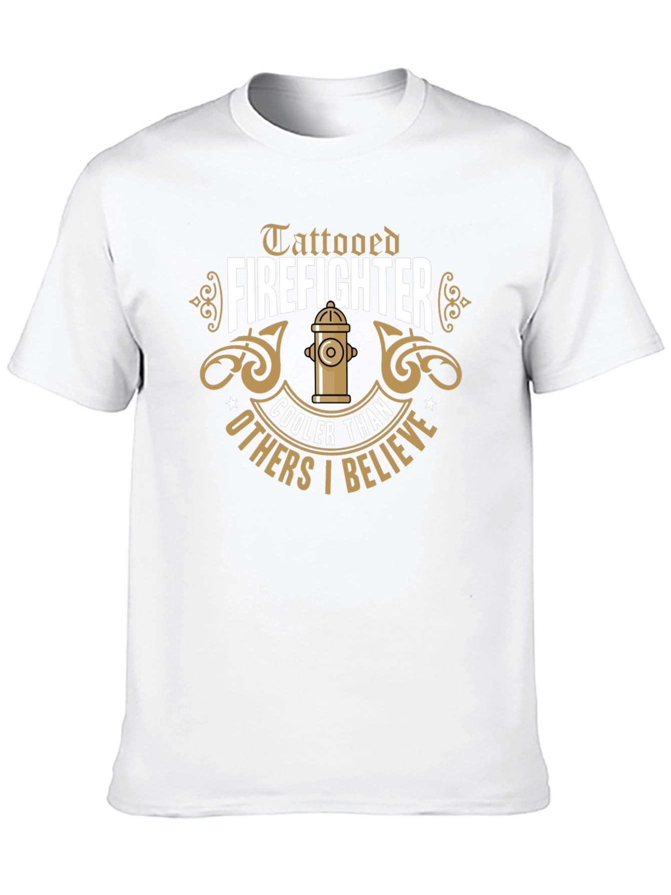 Tattooed Firefighter T-Shirt