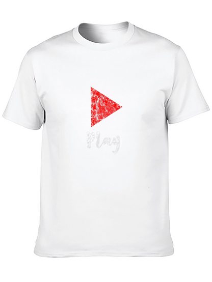 Retro Play T-Shirt - Black Cotton Tee