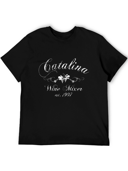 Catalina Wine Mixer Black T-Shirt