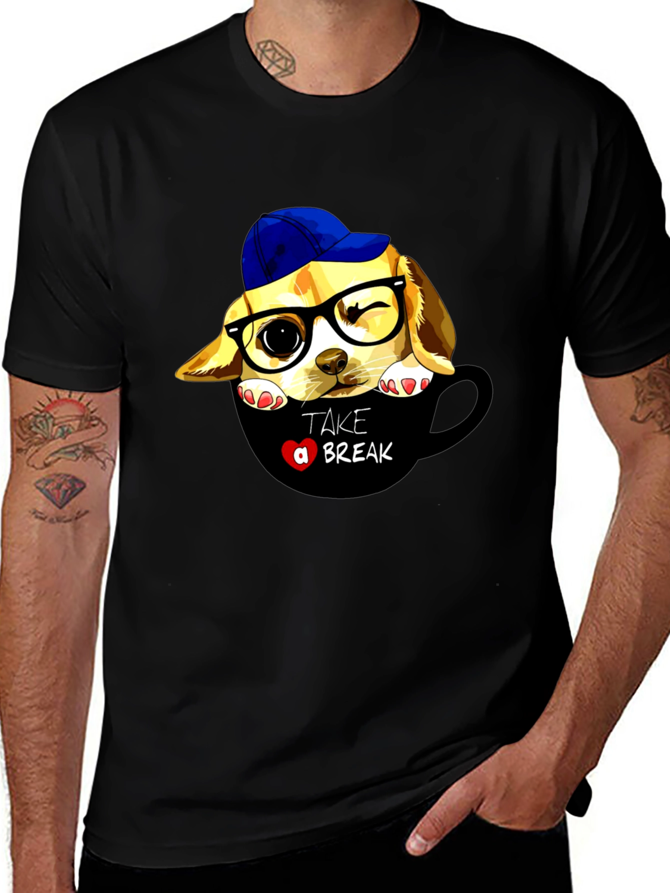 Take a Break Dog T-Shirt