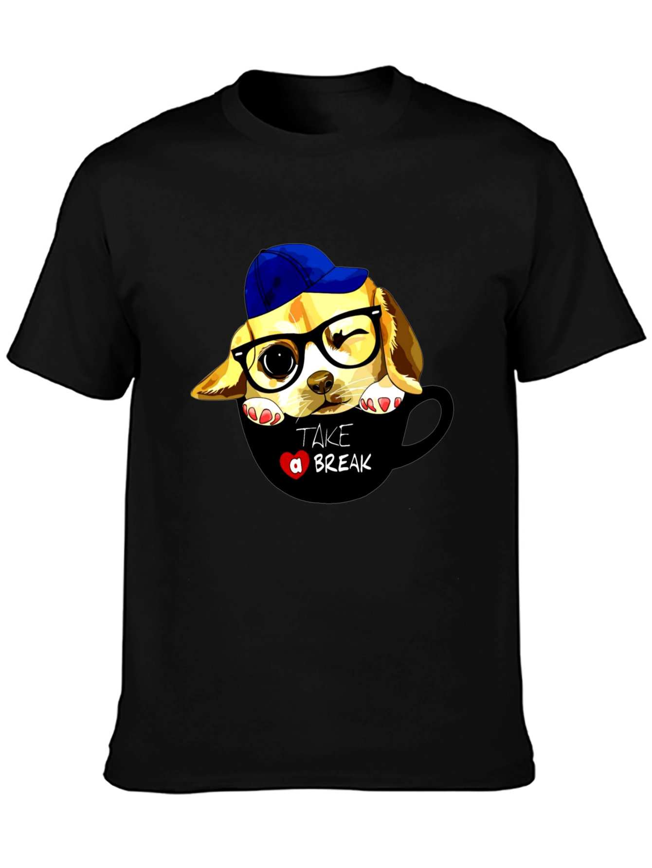 Take a Break Dog T-Shirt