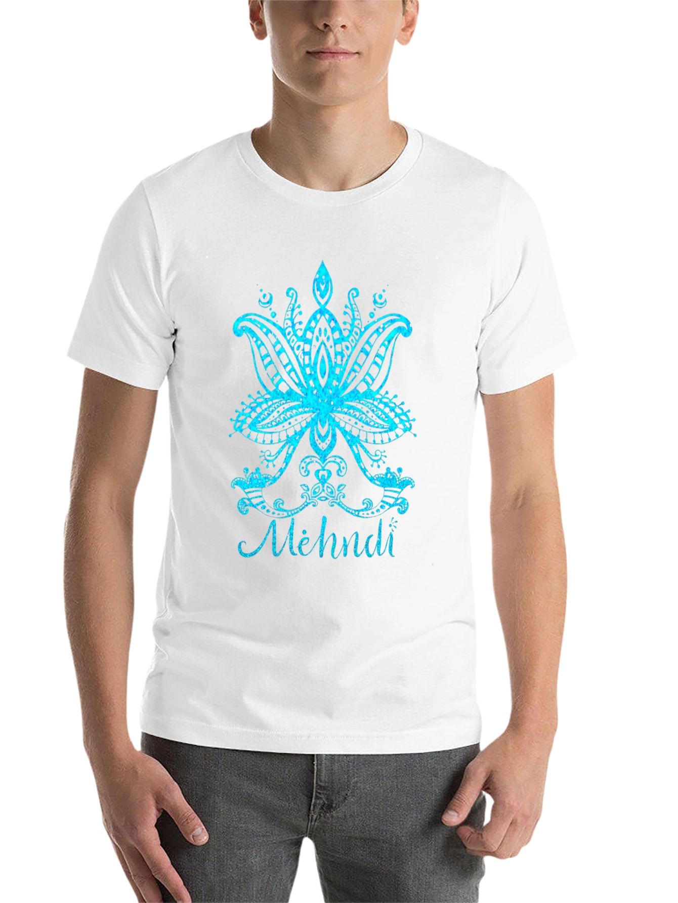 Henna Lotus Flower Graphic Tee