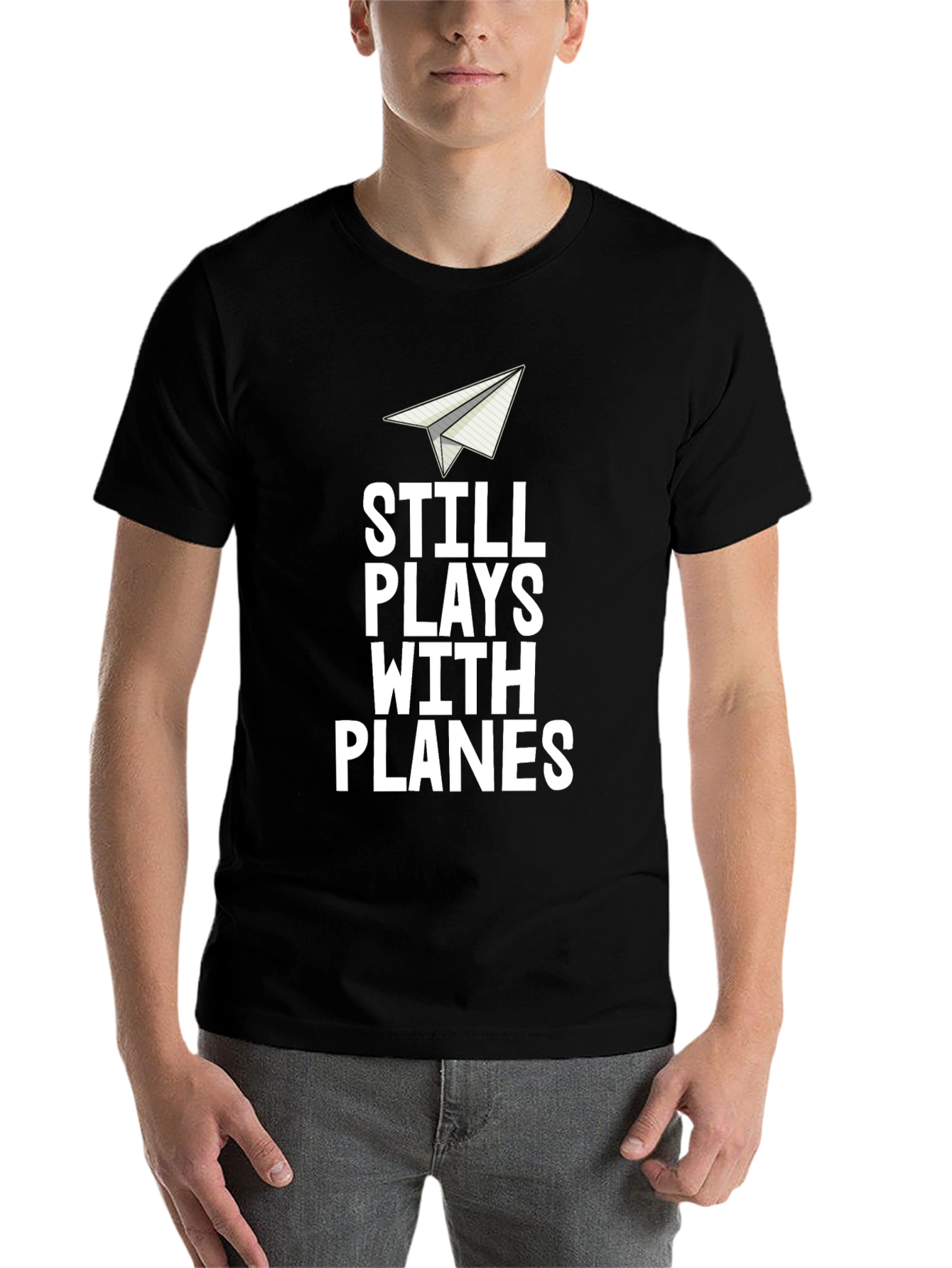 Still Plays With Planes Mens T-Shirt