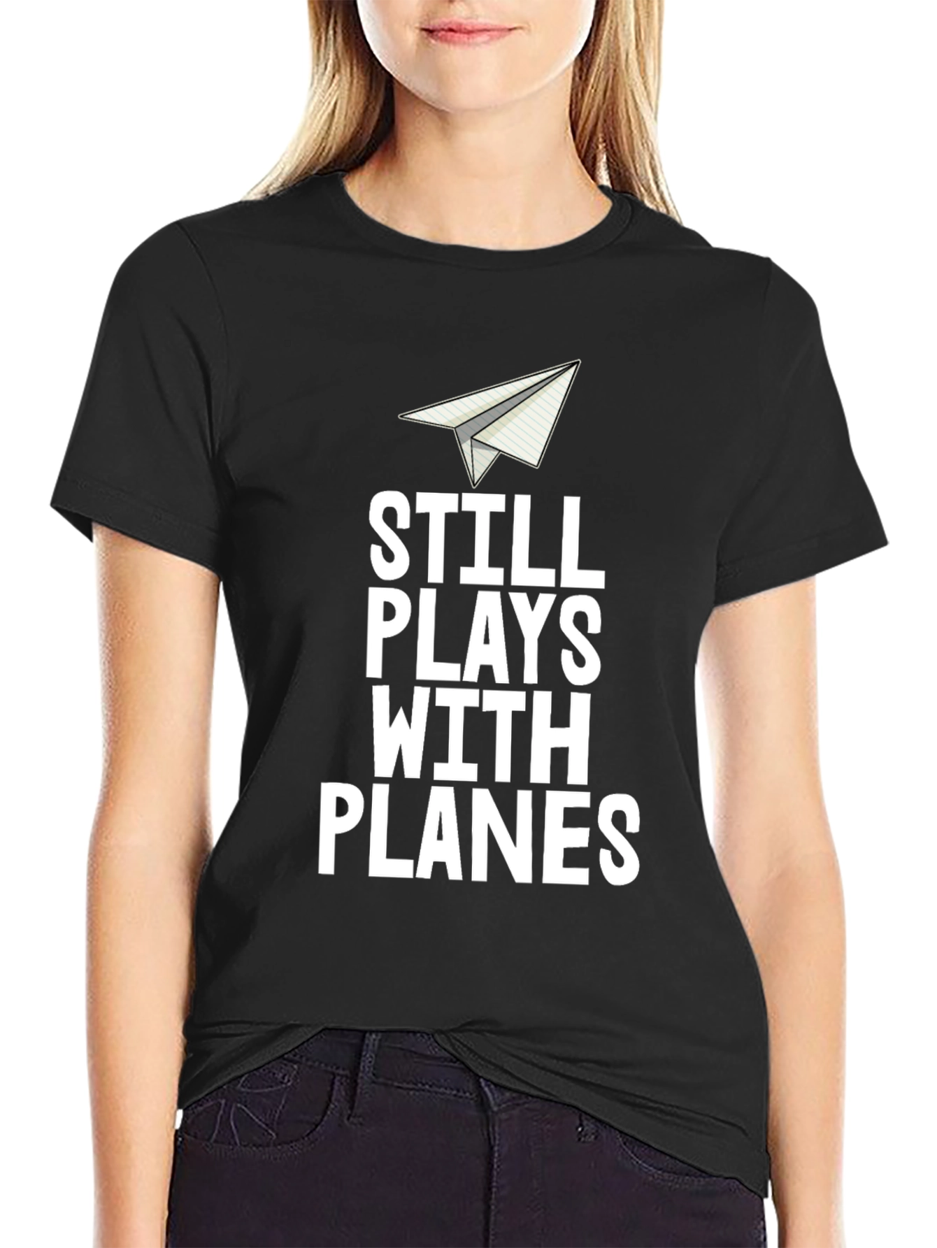 Still Plays With Planes Mens T-Shirt