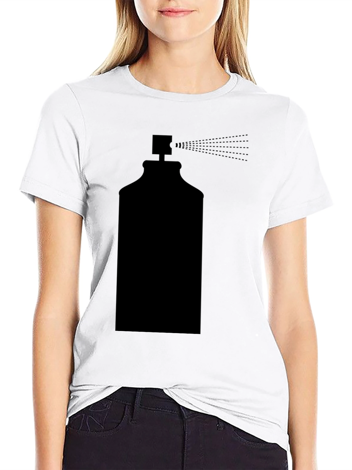 Spray Paint Can T-Shirt - Graphic Tee