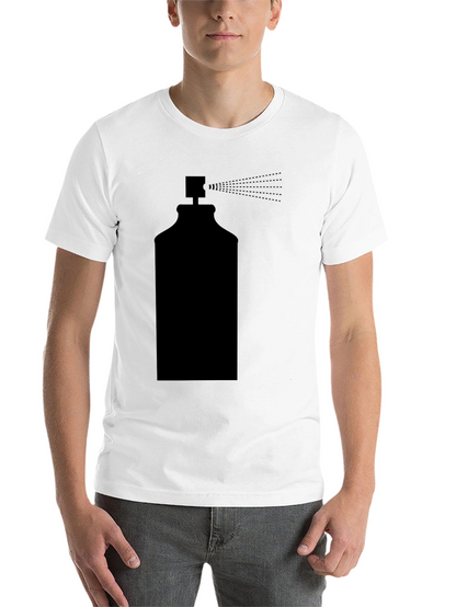 Spray Paint Can T-Shirt - Graphic Tee