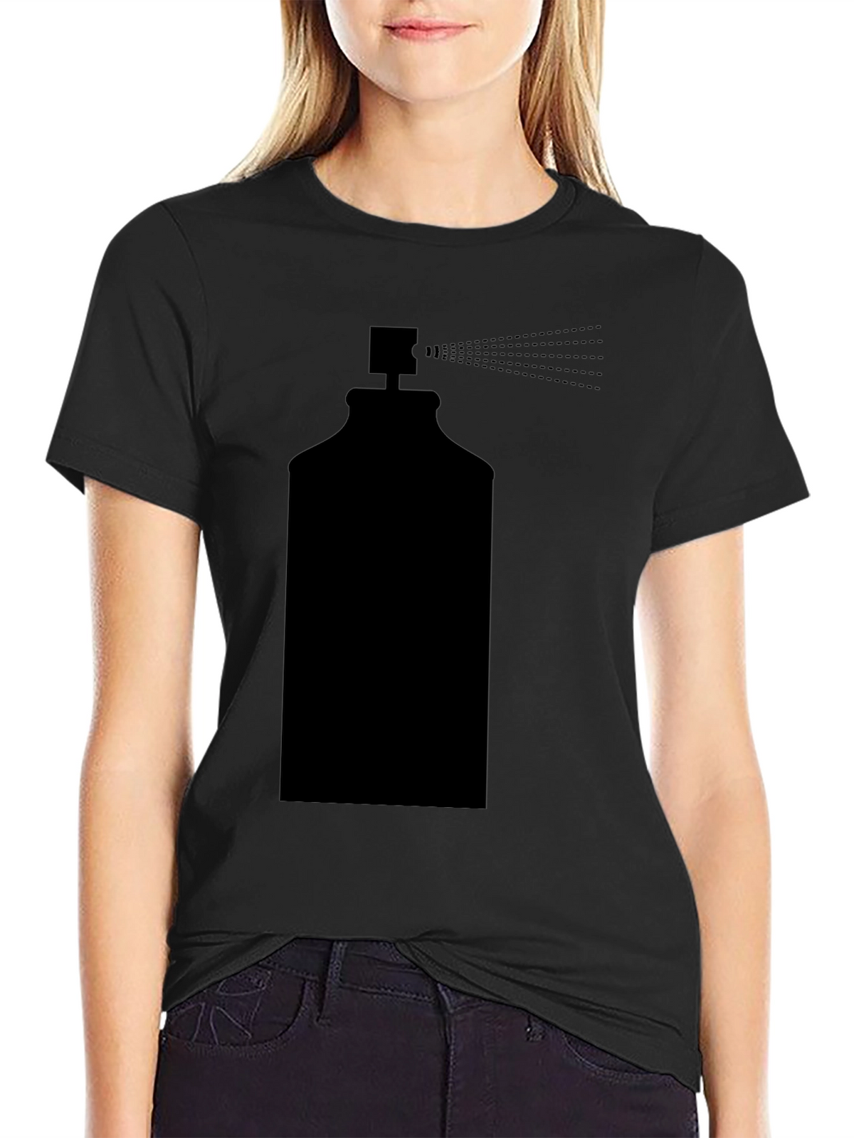 Spray Paint Can T-Shirt - Graphic Tee