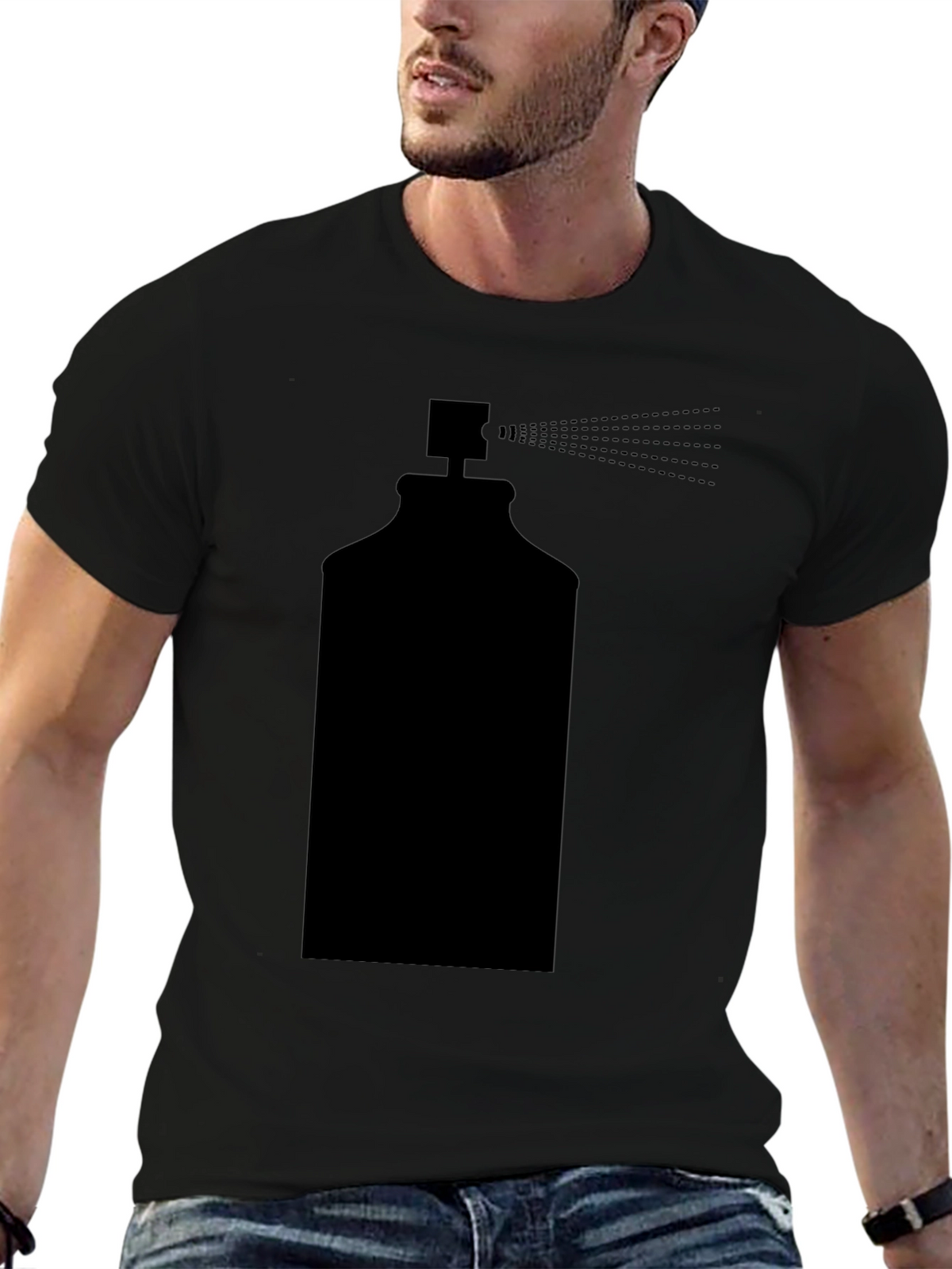 Spray Paint Can T-Shirt - Graphic Tee