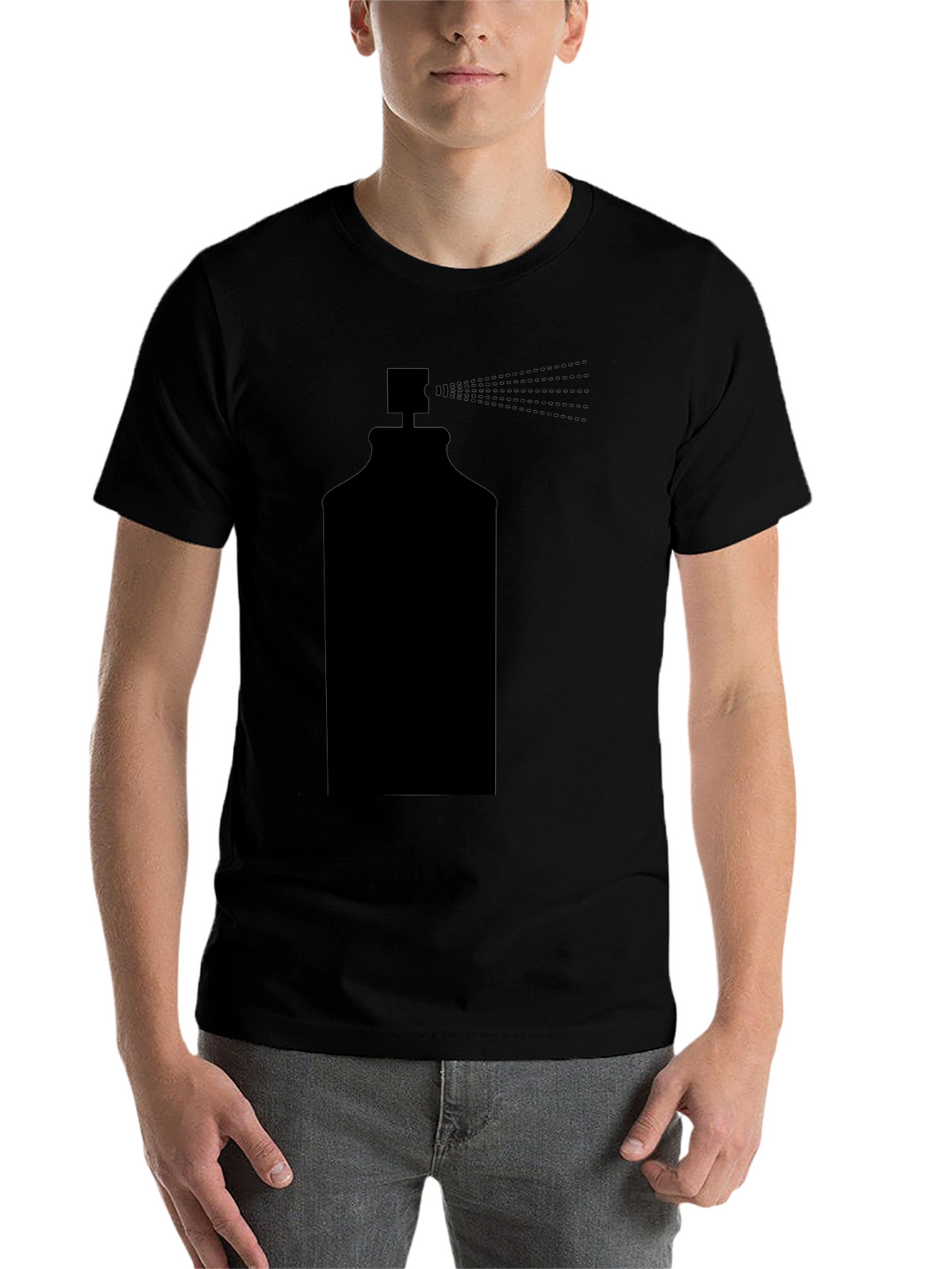 Spray Paint Can T-Shirt - Graphic Tee