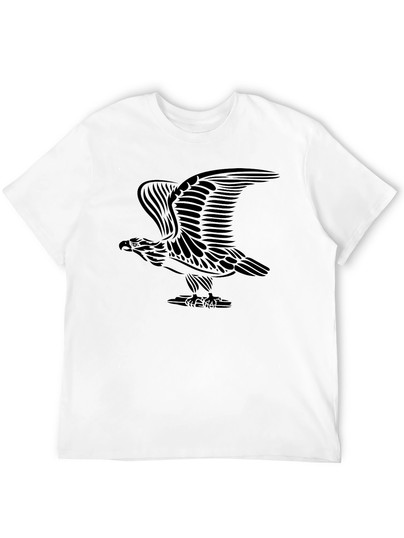 Black Eagle Graphic Tee - Mens Short Sleeve
