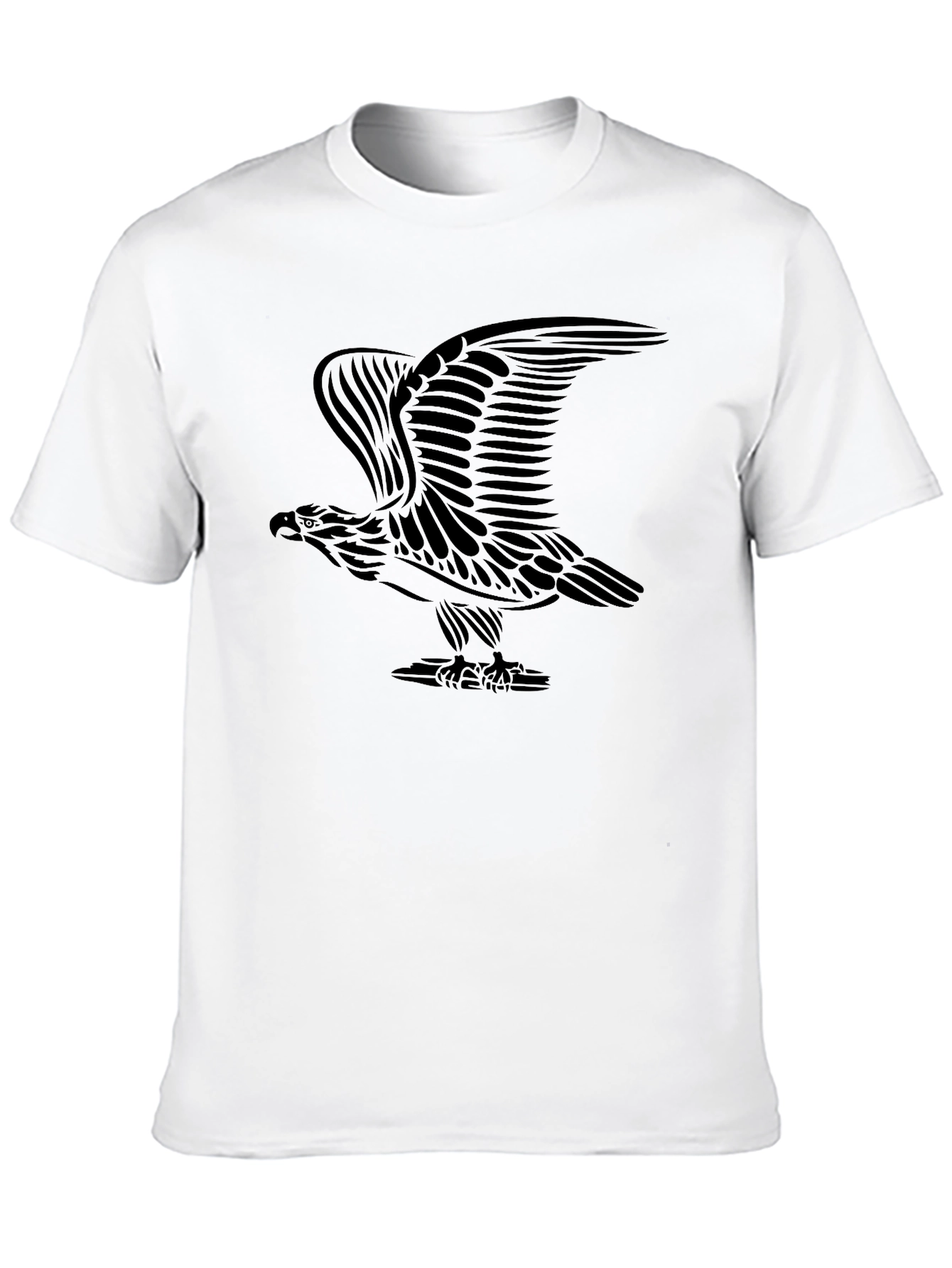 Black Eagle Graphic Tee - Mens Short Sleeve