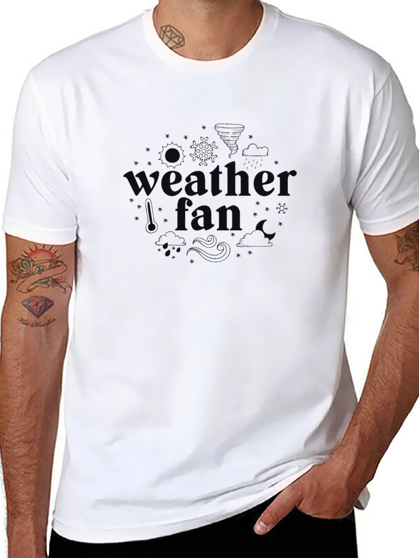 Weather Fan T-Shirt - Soft Cotton Tee