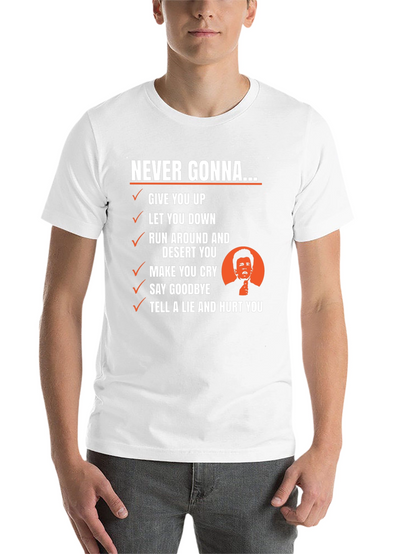 Never Gonna Give You Up T-Shirt