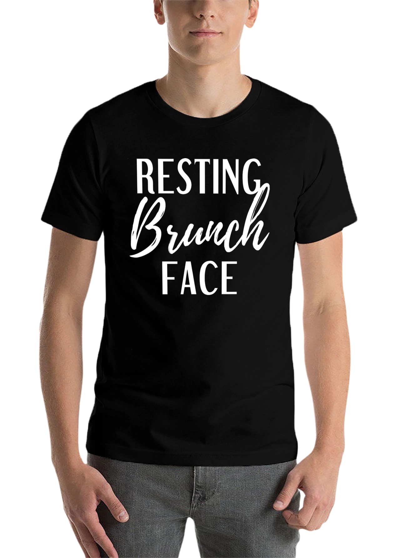 Resting Brunch Face Graphic T-Shirt