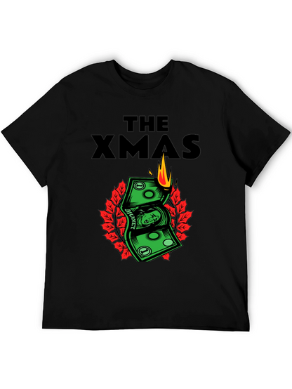 The Xmas Money T-Shirt - Burning Cash Holiday Tee